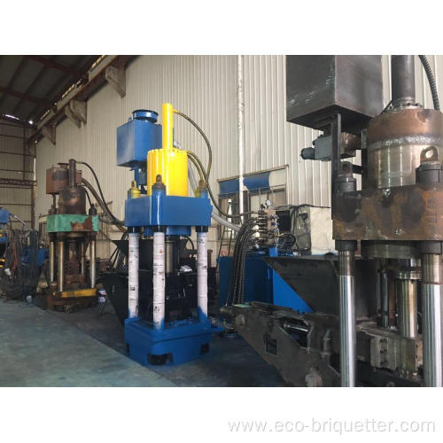 360ton Automatic Aluminum Profile Scrap Briquette Machine